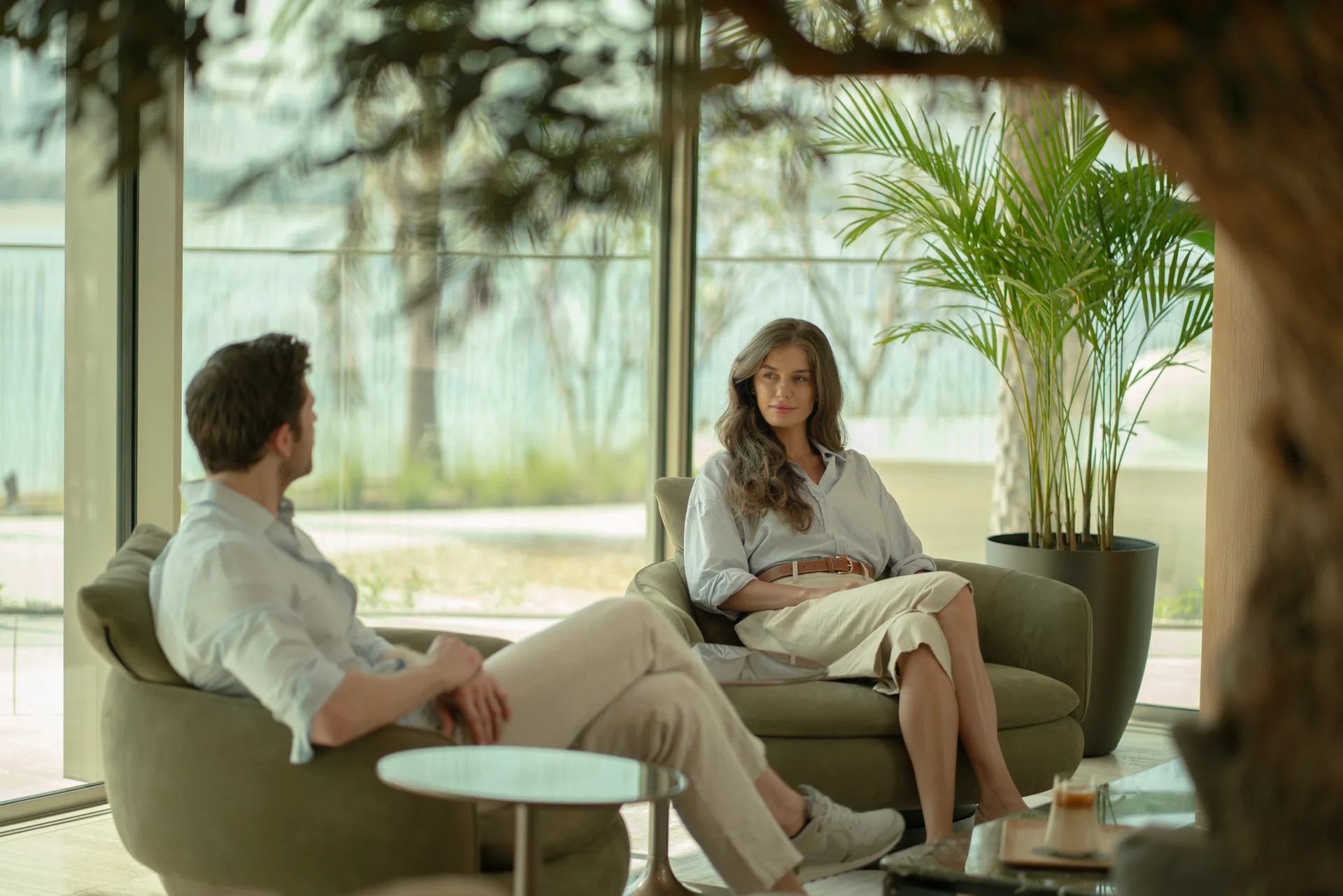 Clubhouse lounge